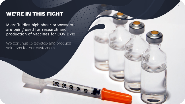 Equipment for scalable vaccine development against covid