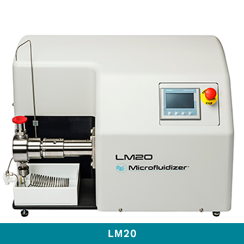LM20-front-Microfluidics-high-shear-homogenizer