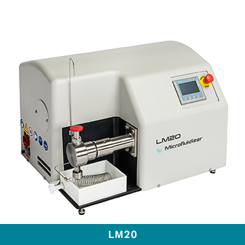LM20-side-view-Microfluidics-high-shear-homogenizer