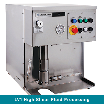 LV1-Microfluidics-High-Shear-Fluid-Processing