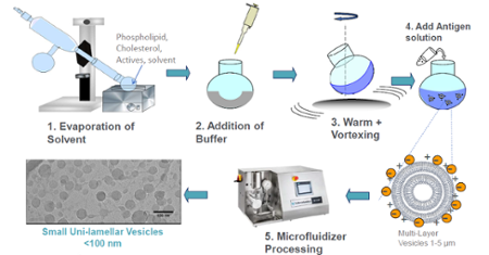 Lipid nanoparticles process from uni of strathclyde