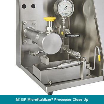 M110P Microfluidizer® Processor Close up